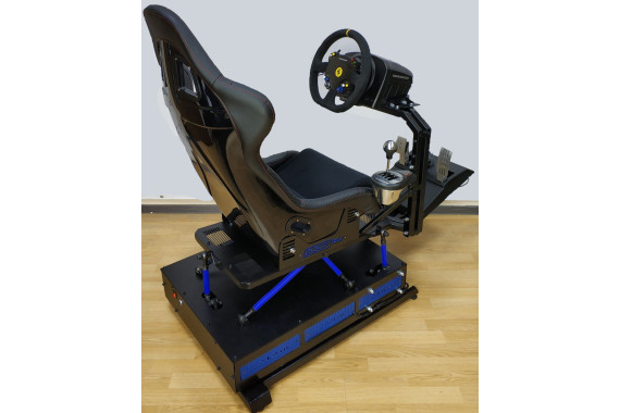 Подвижная игровая платформа на 3-х электроприводах