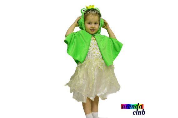 Карнавальный костюм “Принцесса Лягушка” 2-4 года