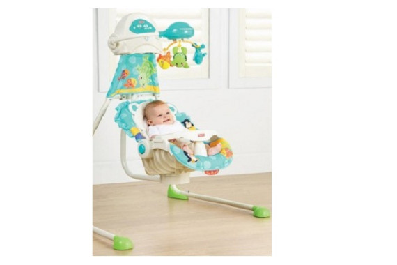 Колыбель-качели Fisher Price Precious Planet Cradle Swing «Любимая планета»