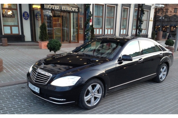 Mercedes S-класс W221 long restyling