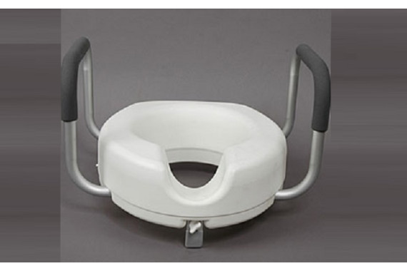 Насадка с мягкими поручнями на унитаз, для инвалидов CF 07-5508-1А