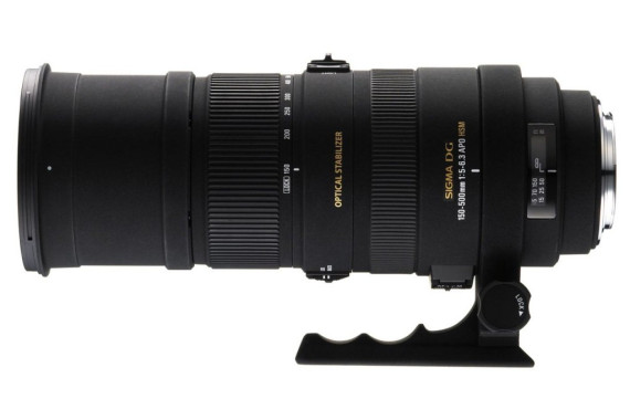Объектив Sigma APO 150-500 mm f/5-6,3 DG OS HSM для Canon