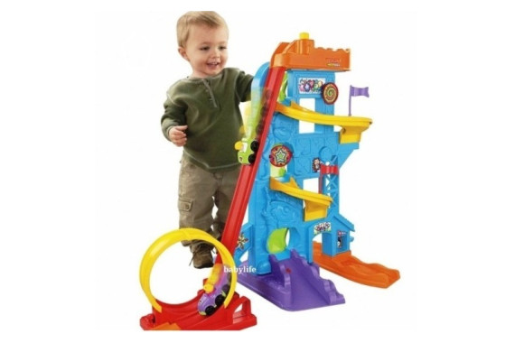 Паркинг с треком Fisher Price