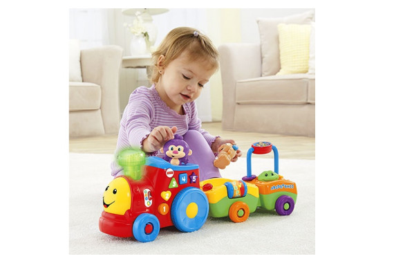 Поезд ученого щенка Fisher Price