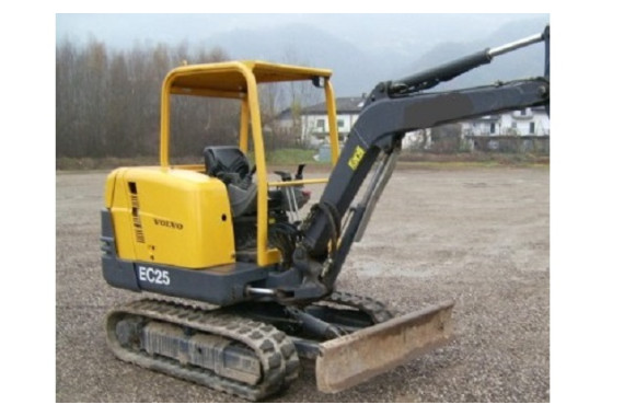 Ямобур на базе мини-экскаватора Volvo EC25